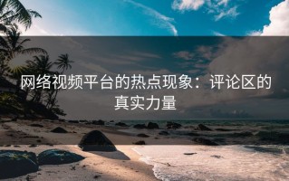 网络视频平台的热点现象：评论区的真实力量
