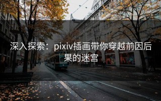 深入探索：pixiv插画带你穿越前因后果的迷宫